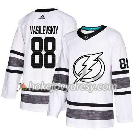 Pánské Hokejový Dres Tampa Bay Lightning Andrei Vasilevskiy 88 Bílá 2019 NHL All-Star Adidas Authentic